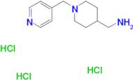 [1-(Pyridin-4-ylmethyl)piperidin-4-yl]methanamine trihydrochloride