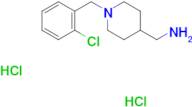 [1-(2-Chlorobenzyl)piperidin-4-yl]methanamine dihydrochloride