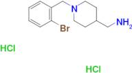 [1-(2-Bromobenzyl)piperidin-4-yl]methanamine dihydrochloride