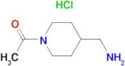 1-[4-(Aminomethyl)piperidin-1-yl]ethanone hydrochloride