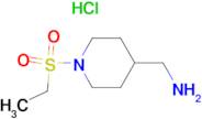 [1-(Ethylsulfonyl)piperidin-4-yl]methanamine hydrochloride