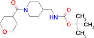 tert-Butyl [1-(tetrahydro-2H-pyran-4-carbonyl)piperidin-4-yl]methylcarbamate