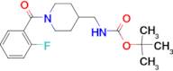 tert-Butyl [1-(2-fluorobenzoyl)piperidin-4-yl]methylcarbamate