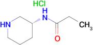 (R)-N-(Piperidin-3-yl)propionamide hydrochloride