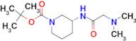 (R)-tert-Butyl 3-[2-(dimethylamino)acetamido]piperidine-1-carboxylate