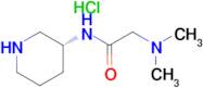 (R)-2-(Dimethylamino)-N-(piperidin-3-yl)acetamide hydrochloride