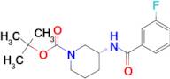 (R)-tert-Butyl 3-(3-fluorobenzamido)piperidine-1-carboxylate