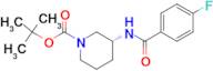 (R)-tert-Butyl 3-(4-fluorobenzamido)piperidine-1-carboxylate