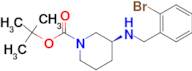 (S)-tert-Butyl 3-(2-bromobenzylamino)piperidine-1-carboxylate