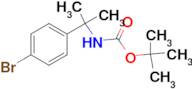 tert-Butyl 2-(4-bromophenyl)propan-2-ylcarbamate