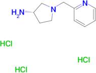 (S)-1-(pyridin-2-ylmethyl)pyrrolidin-3-amine trihydrochloride