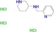 (R)-N-(Pyridin-2-ylmethyl)piperidin-3-amine trihydrochloride