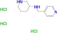 (R)-N-(Pyridin-4-ylmethyl)piperidin-3-amine trihydrochloride