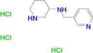 (S)-N-(Pyridin-3-ylmethyl)piperidin-3-amine trihydrochloride