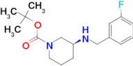 (S)-tert-Butyl 3-[(3-fluorophenyl)methyl]aminopiperidine-1-carboxylate