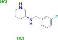 (S)-N-(3-fluorobenzyl)piperidin-3-aminedihydrochloride