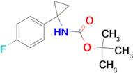 tert-Butyl N-[1-(4-fluorophenyl)cyclopropyl]carbamate