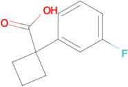 1-(3-Fluorophenyl)cyclobutane-1-carboxylic acid