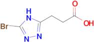 3-(3-Bromo-1H-1,2,4-triazol-5-yl)propioinic acid