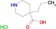 4-Propyl-4-piperidinecarboxylic acid hydrochloride