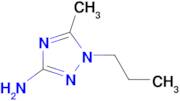 5-Methyl-1-propyl-1H-1,2,4-triazol-3-amine