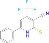 4-(Trifluoromethyl)-1,2-dihydro-6-phenyl-2-thioxopyridine-3-carbonitrile