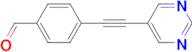 4-(Pyrimidin-5-ylethynyl)benzaldehyde