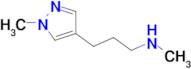 N-Methyl-3-(1-methyl-1H-pyrazol-4-yl)propan-1-amine