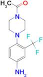 4-(4-Acetylpiperazin-1-yl)-3-(trifluoromethyl)aniline
