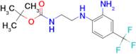 tert-Butyl 2-{[2-Amino-4-(trifluoromethyl)phenyl]amino}ethylcarbamate