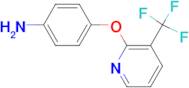 4-{[3-(Trifluoromethyl)pyridin-2-yl]oxy}aniline