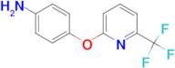 4-{[6-(Trifluoromethyl)pyridin-2-yl]oxy}aniline