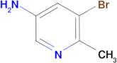 5-Bromo-6-methylpyridin-3-amine