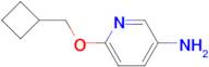 6-(Cyclobutylmethoxy)pyridin-3-amine