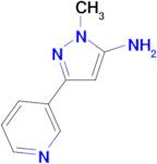 1-Methyl-3-pyridin-3-yl-1H-pyrazol-5-amine