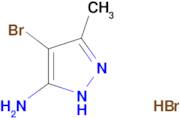 4-Bromo-3-methyl-1H-pyrazol-5-amine hydrobromide