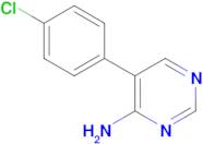 5-(4-Chlorophenyl)pyrimidine-4-amine