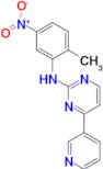 N-(2-Methyl-5-nitrophenyl)-4-pyridin-3-ylpyrimidin-2-amine
