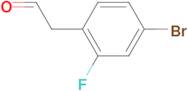 (4-Bromo-2-fluorophenyl)acetaldehyde