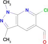6-Chloro-1,3-dimethyl-1H-pyrazolo[3,4-b]pyridine5-carbaldehyde
