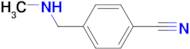 4-[(Methylamino)methyl]benzonitrile