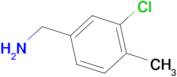 1-(3-Chloro-4-methylphenyl)methanamine
