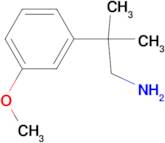 2-(3-Methoxyphenyl)-2-methylpropan-1-amine