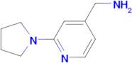 (2-Pyrrolidin-1-ylpyridin-4-yl)methylamine