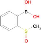 2-(Methylsulfinyl)phenylboronic acid
