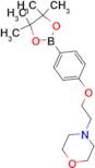 4-{2-[4-(4,4,5,5-Tetramethyl[1,3,2]dioxaborolan-2-yl) phenoxy]ethyl}morpholine