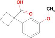 1-(3-Methoxyphenyl)cyclobutanecarboxylic acid