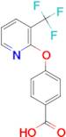 4-{[3-(Trifluoromethyl)pyridin-2-yl]oxy}benzoic acid