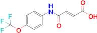 3-(N-(4-(Trifluoromethoxy)phenyl)carbamoyl)prop-2-enoic acid