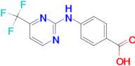 4-{[4-(Trifluoromethyl)pyrimidin-2-yl]amino}benzoic acid